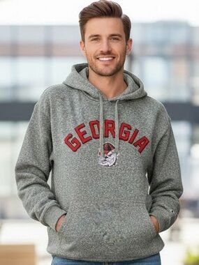 NWT - Men’s Champion Georgia Bulldogs Drawstring Hoodie | Medium